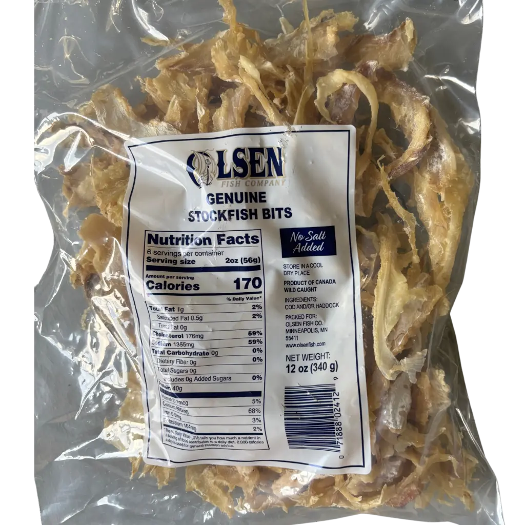 Stock Fish Fillets - 12g