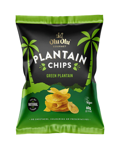 Olu Olu Green Plantain Chips