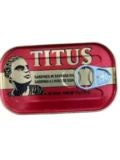 [titus_sardine_4.38oz] Titus Sardine