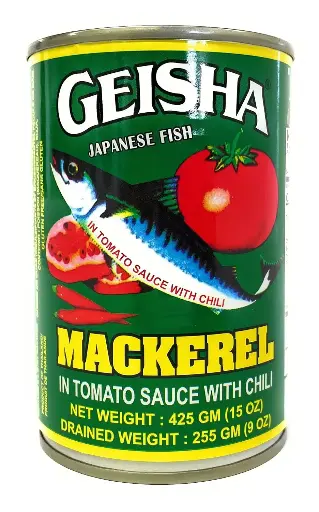 [geisha_mackerel_155g] Geisha Mackerel